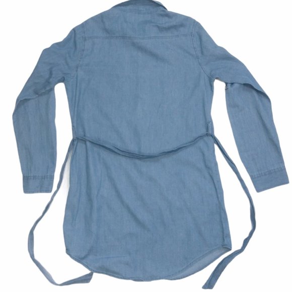 DIZZIRE Blue T-shirt Dress Junior Size (M) - Picture 4 of 7